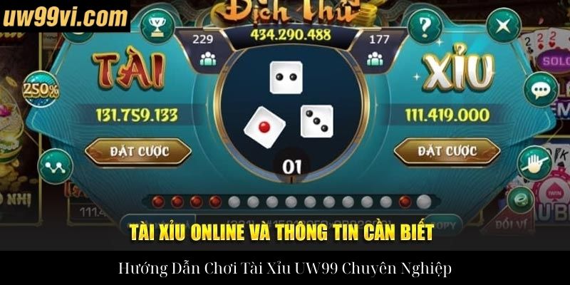 Hướng Dẫn Chơi Tài Xỉu UW99 Chuyên Nghiệp