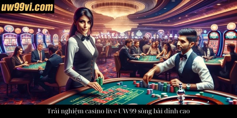 Trải nghiệm casino live UW99 sòng bài đỉnh cao